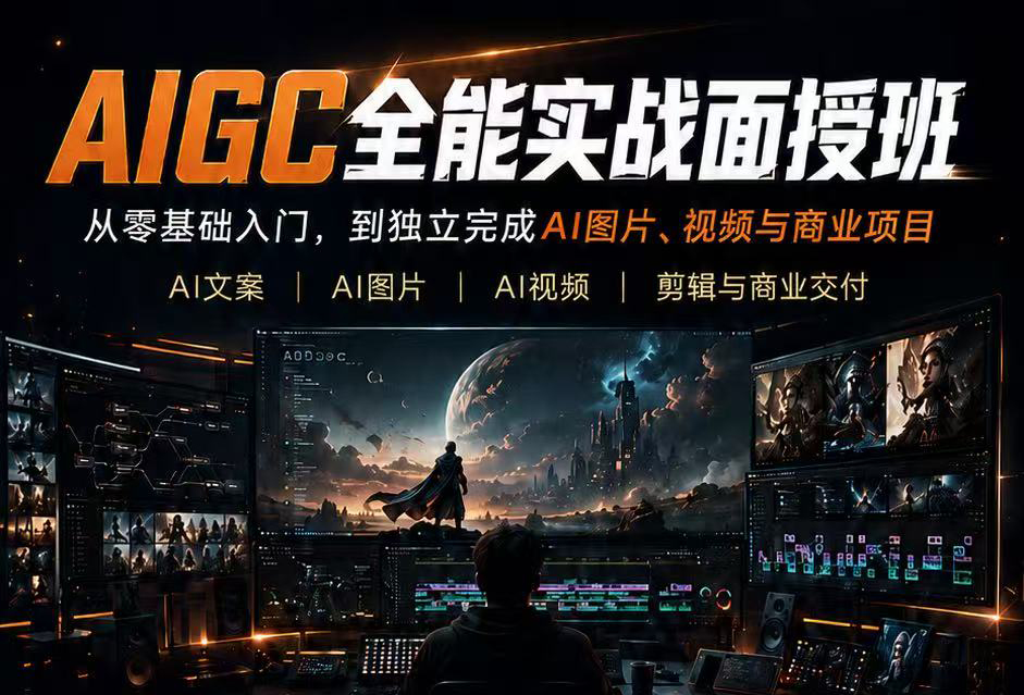 8月零 基础 20 天 AIGC 全能实战面授班，提前报名可优先匹配优质 AI岗位资源